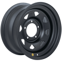 Диск штамп. Off-Road Wheels Black 16x8.0J/6x139.7 D110.1 ET-3 Черный